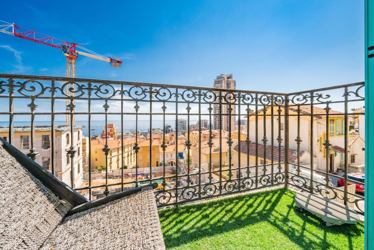 Frontiere De Monaco - Balconnet Vue Mer - Ba Beausoleil Eksteriør bilde
